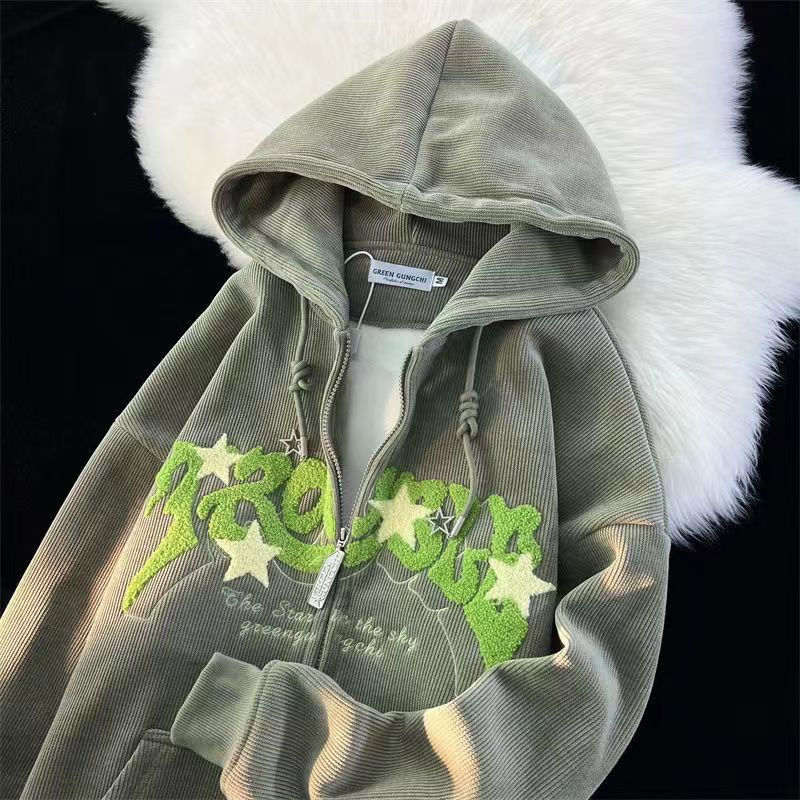 Men's Embroidered Hoodie | Relaxed Fit Everyday Streetwear