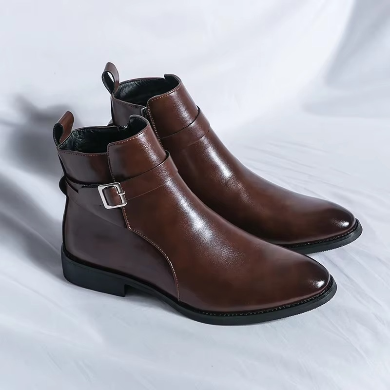 Men's Leather Chelsea Boots | Classic Ankle Boots