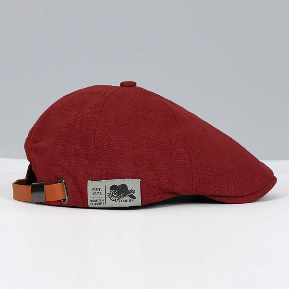 Men's Lightweight Adjustable Flat Cap