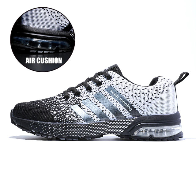 Men's Lightweight Running Trainers with Cushioned Sole