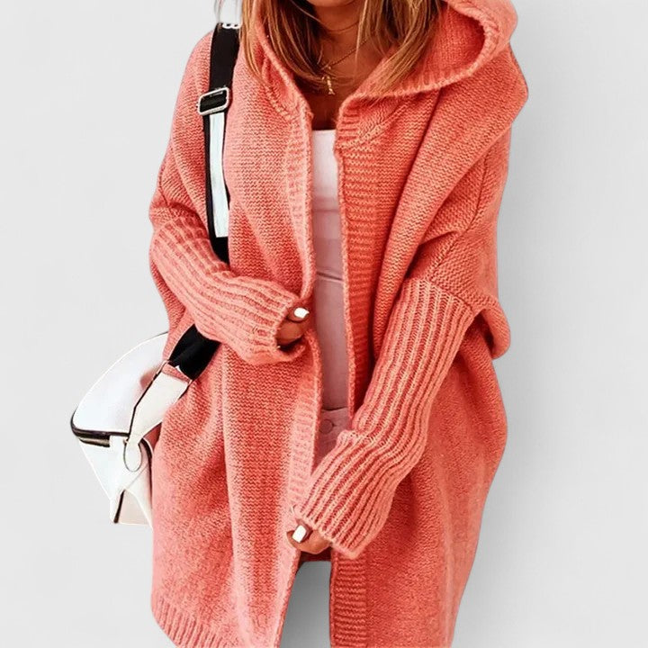 Cardigan oversize pour femme | Pull en maille à coupe décontractée