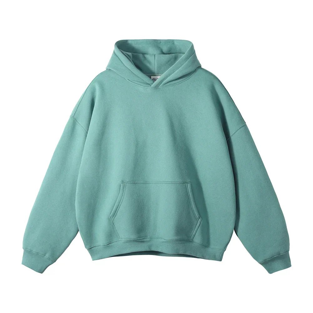 Men's Oversized Fleece Pullover Hoodie