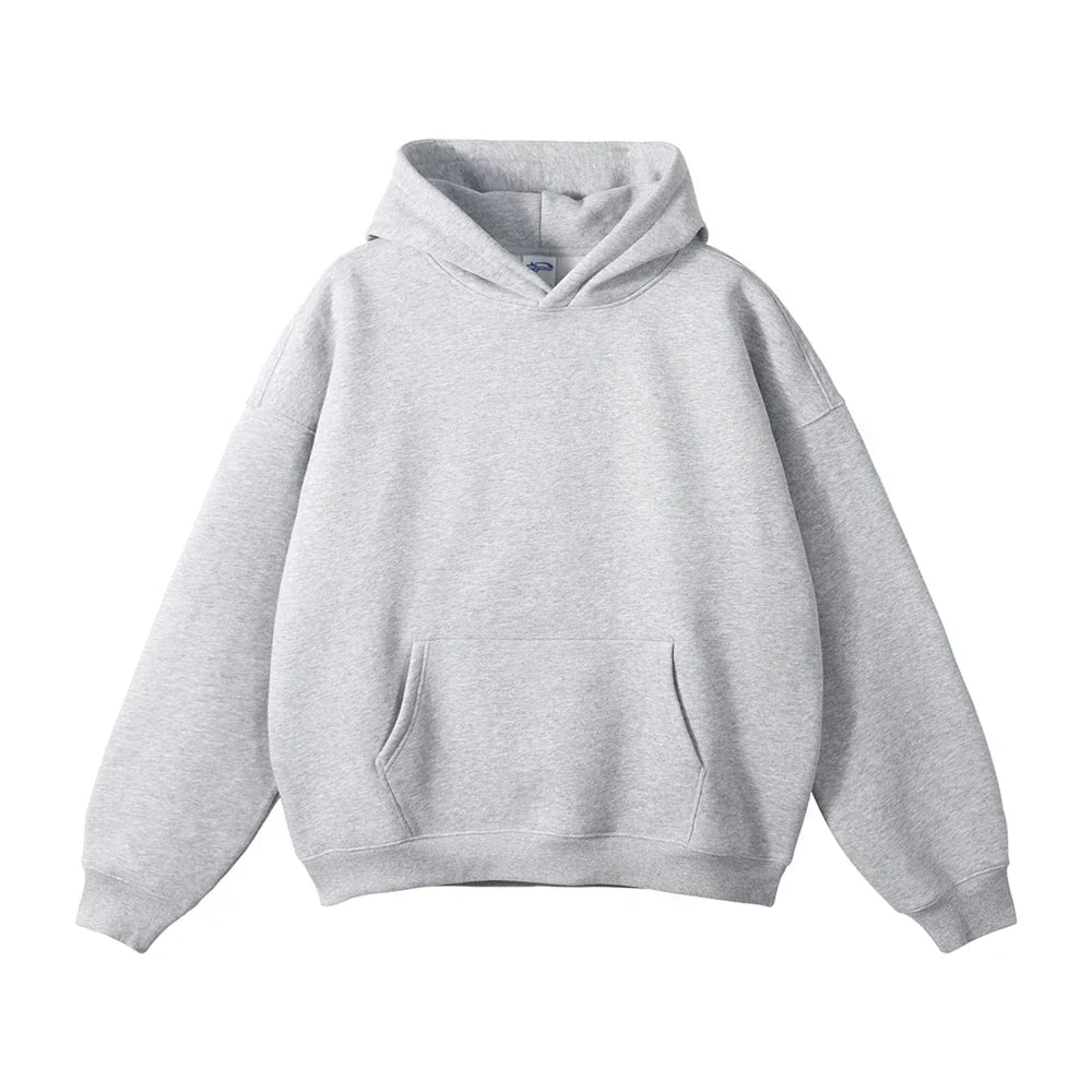 Men's Oversized Fleece Pullover Hoodie