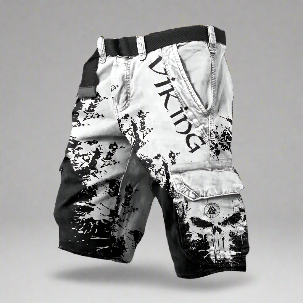 Cargo Shorts with Flap Pockets