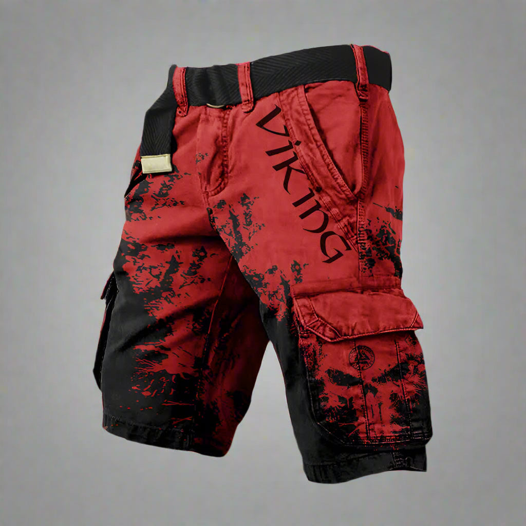 Cargo Shorts with Flap Pockets