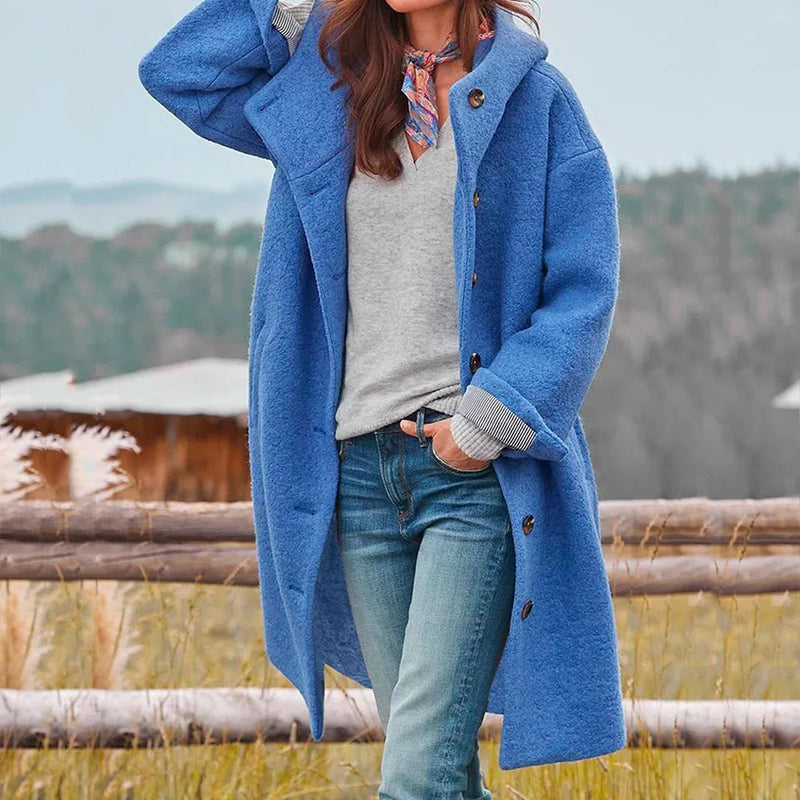 Women's Long Hooded Winter Coat