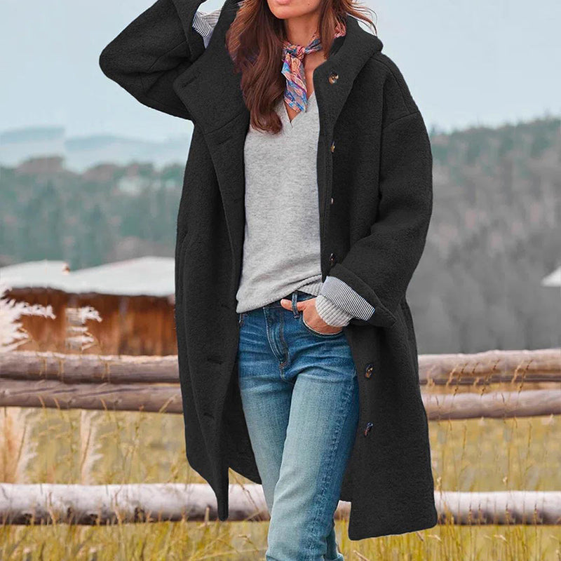 Women's Long Hooded Winter Coat