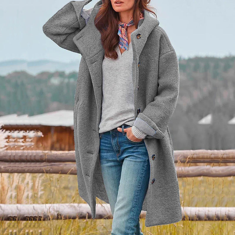 Women's Long Hooded Winter Coat