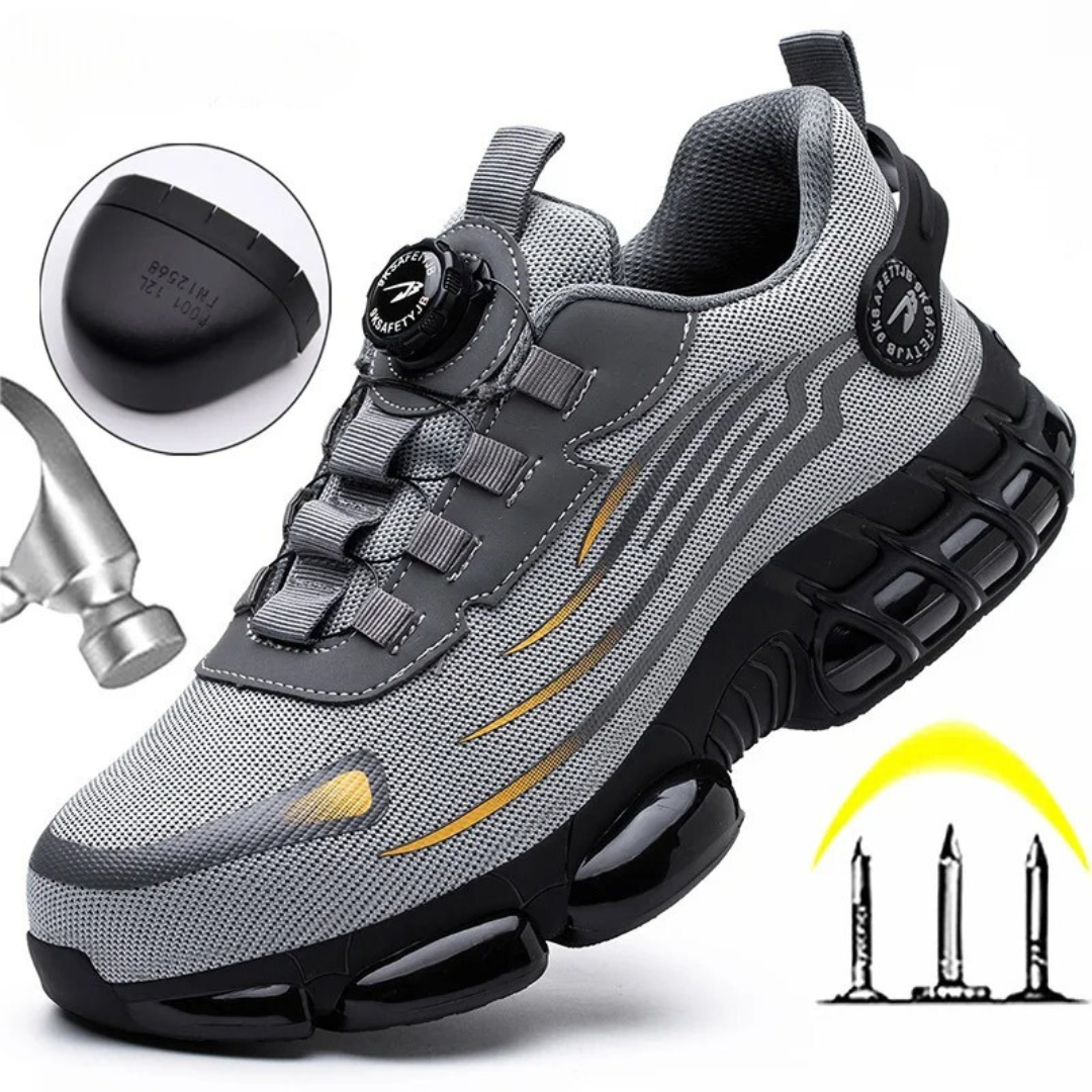 Men’s Safety Work Trainers with Quick Dial Fastening