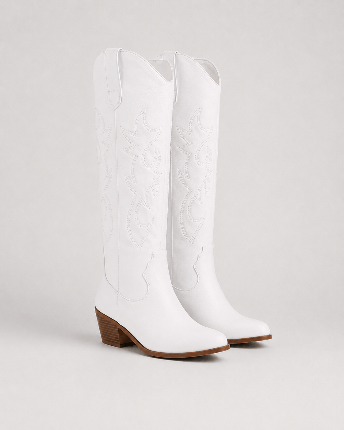 Bottes de cowboy brodées pour femme | Bottes western montant jusqu'au genou