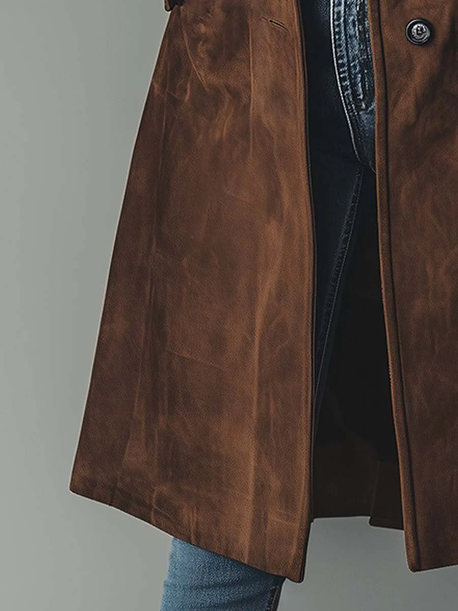 Women’s Longline Single-Breasted Tailored Coat