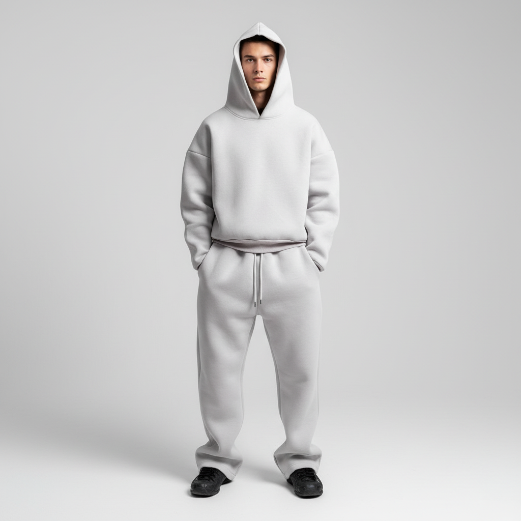 Men's Oversized Hoodie and Jogger Tracksuit Set