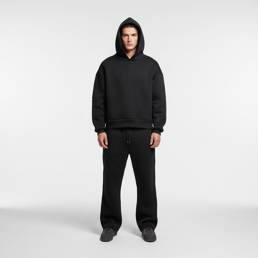 Men's Oversized Hoodie and Jogger Tracksuit Set