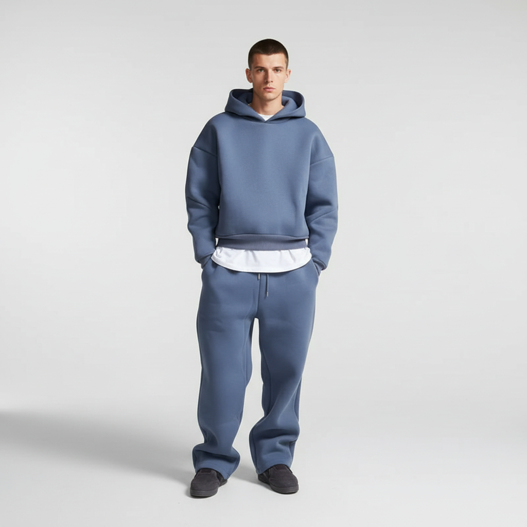 Men's Oversized Hoodie and Jogger Tracksuit Set