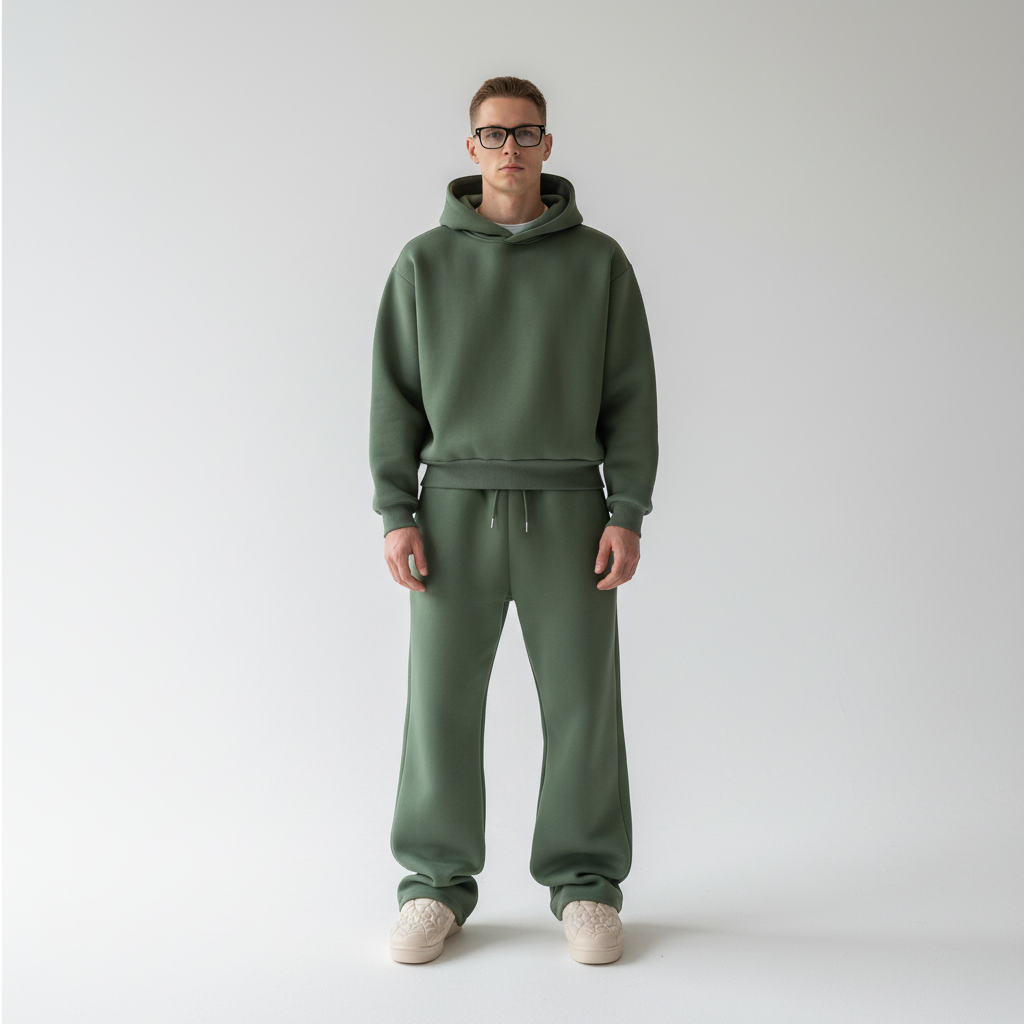 Men's Oversized Hoodie and Jogger Tracksuit Set