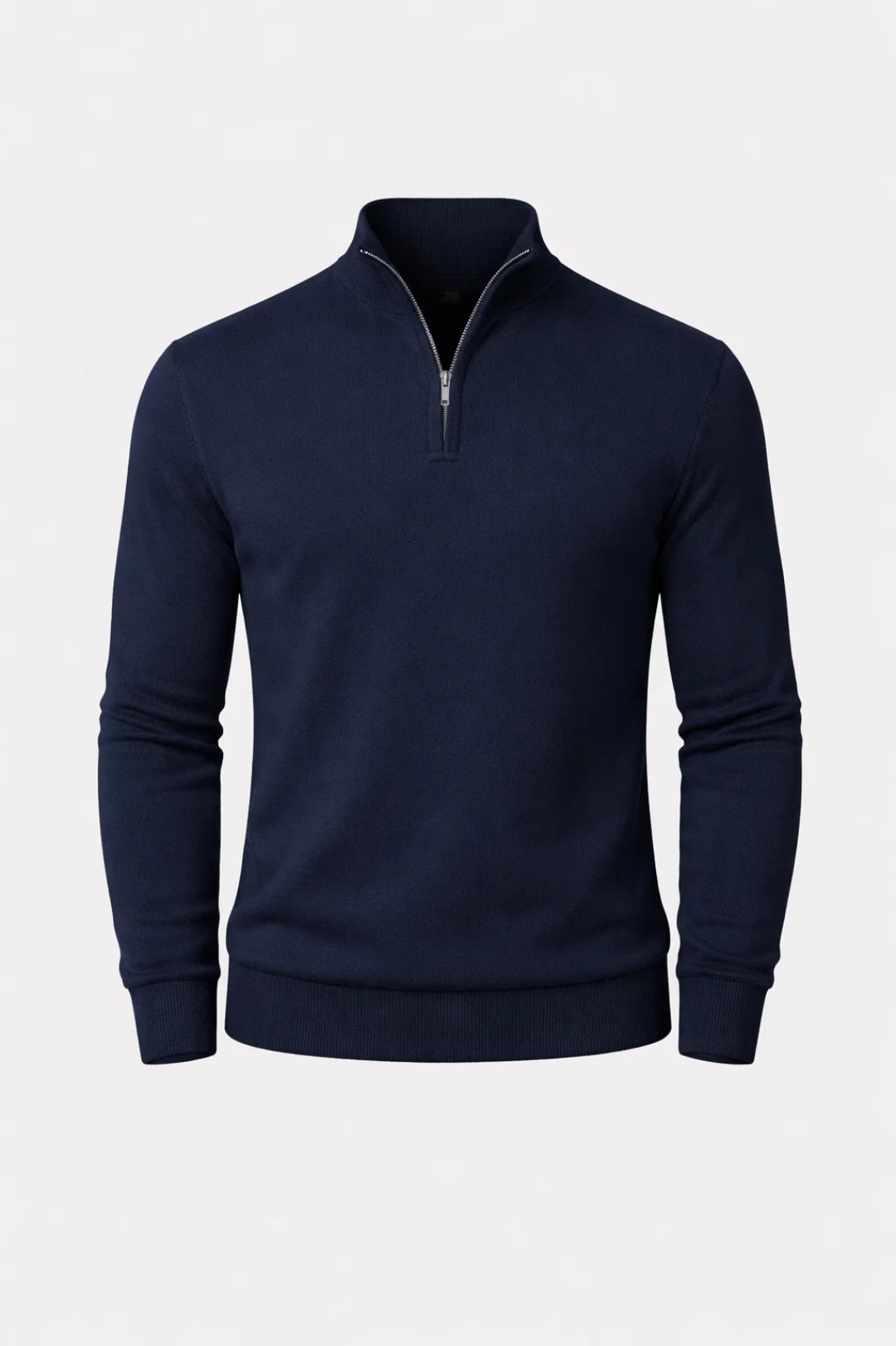 Men’s Classic Half-Zip Knitted Jumper