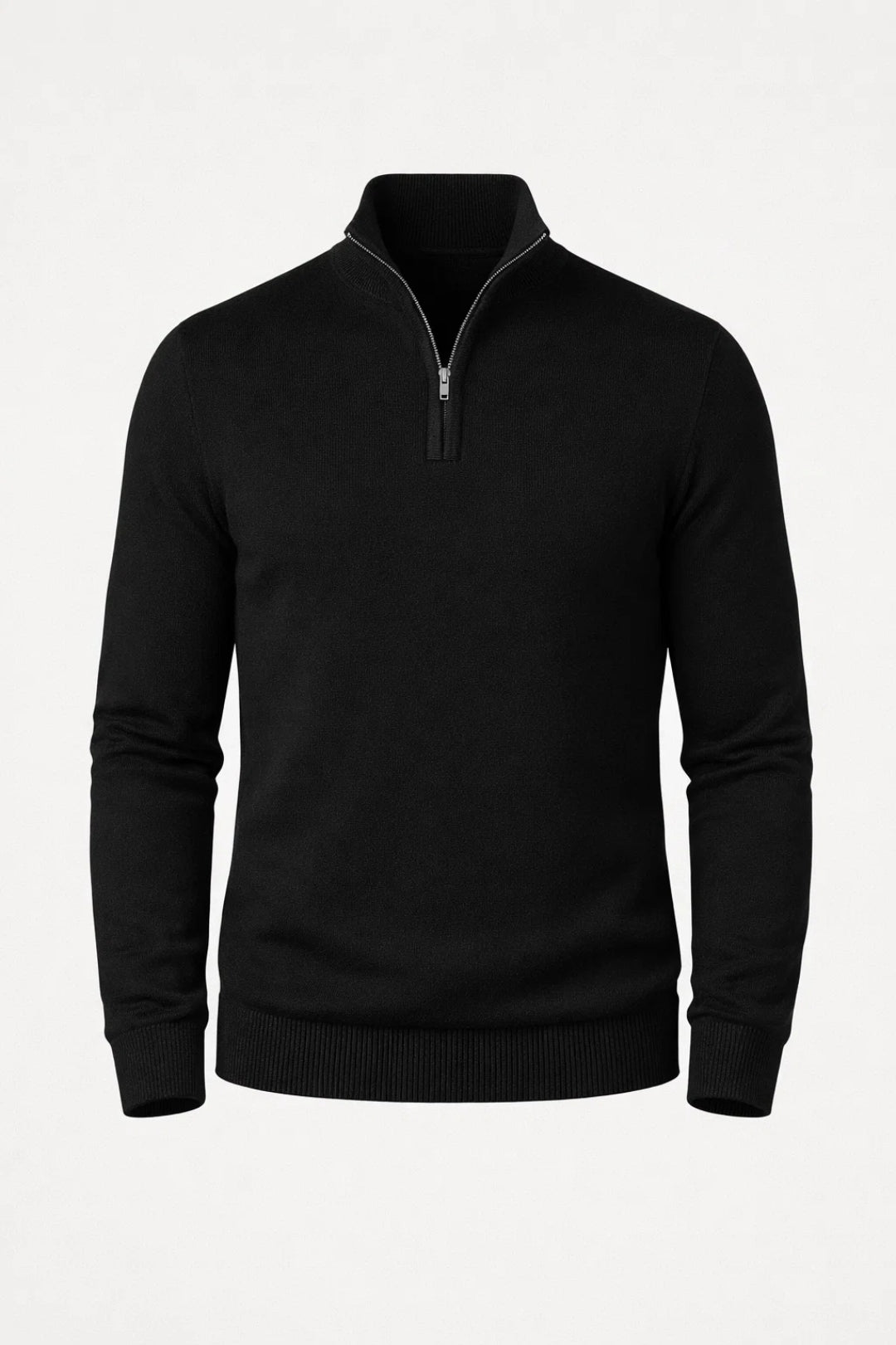 Men’s Classic Half-Zip Knitted Jumper