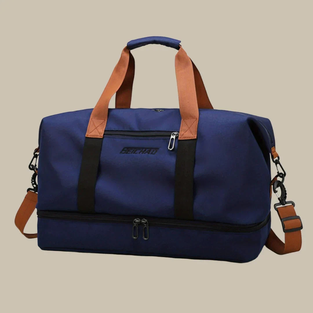 Travel Duffel Bag with Shoe Compartment