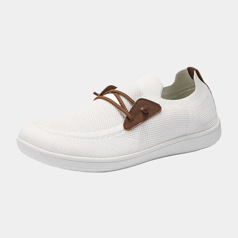 Men's Slip-On Mesh Trainers with Chunky Sole