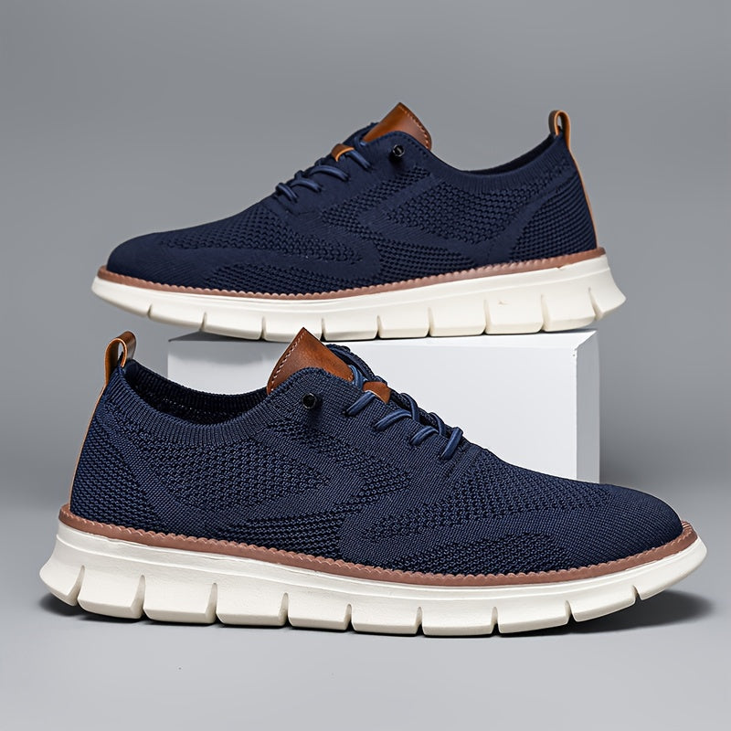 Men's Lightweight Mesh Trainers | Lace-Up Sneakers