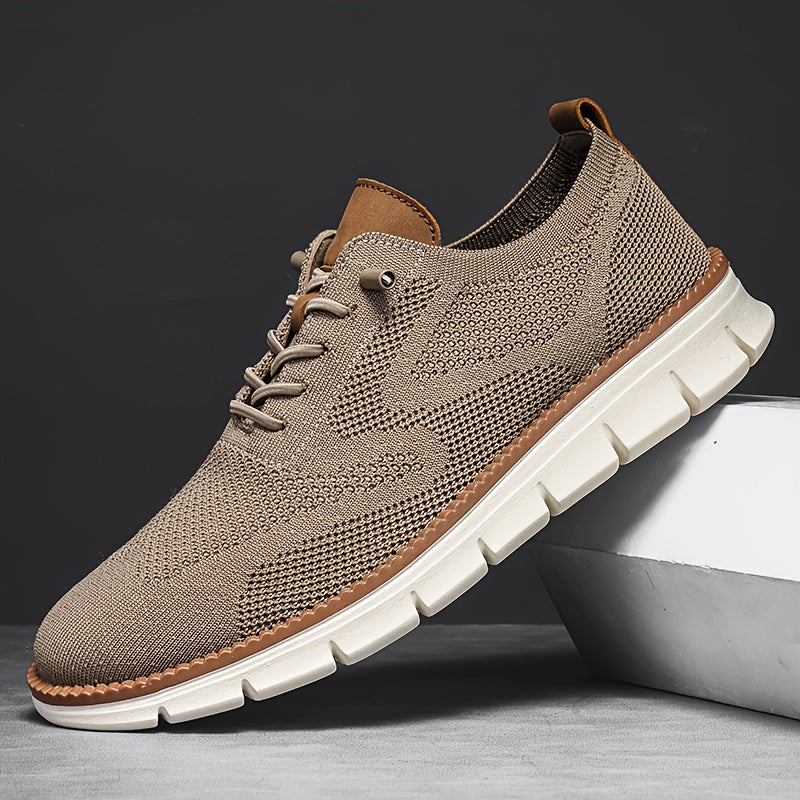Men's Lightweight Mesh Trainers | Lace-Up Sneakers