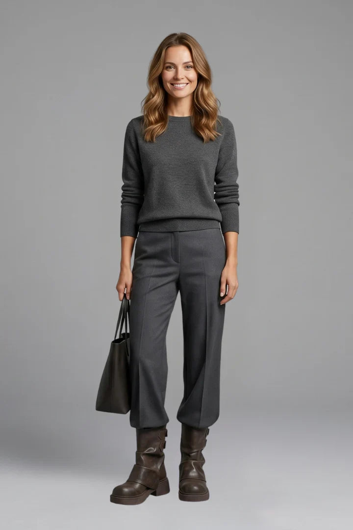 Women's Mid-Calf Boots | Buckle Detail & Low Heel