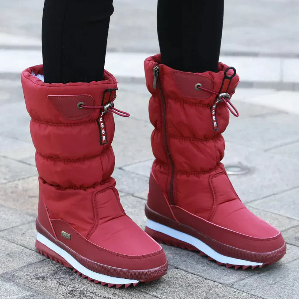 Women's Waterproof Snow Boots | Plush Lined Winter Boots