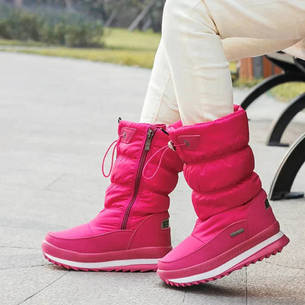 Women's Waterproof Snow Boots | Plush Lined Winter Boots