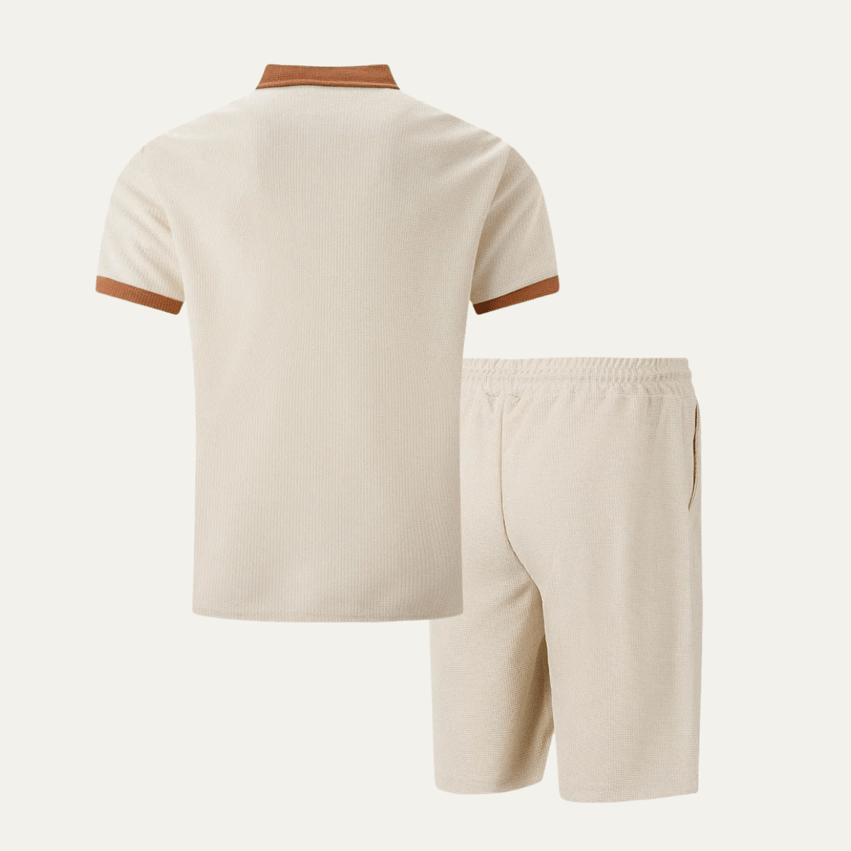 Ensemble deux pièces polo et short pour homme