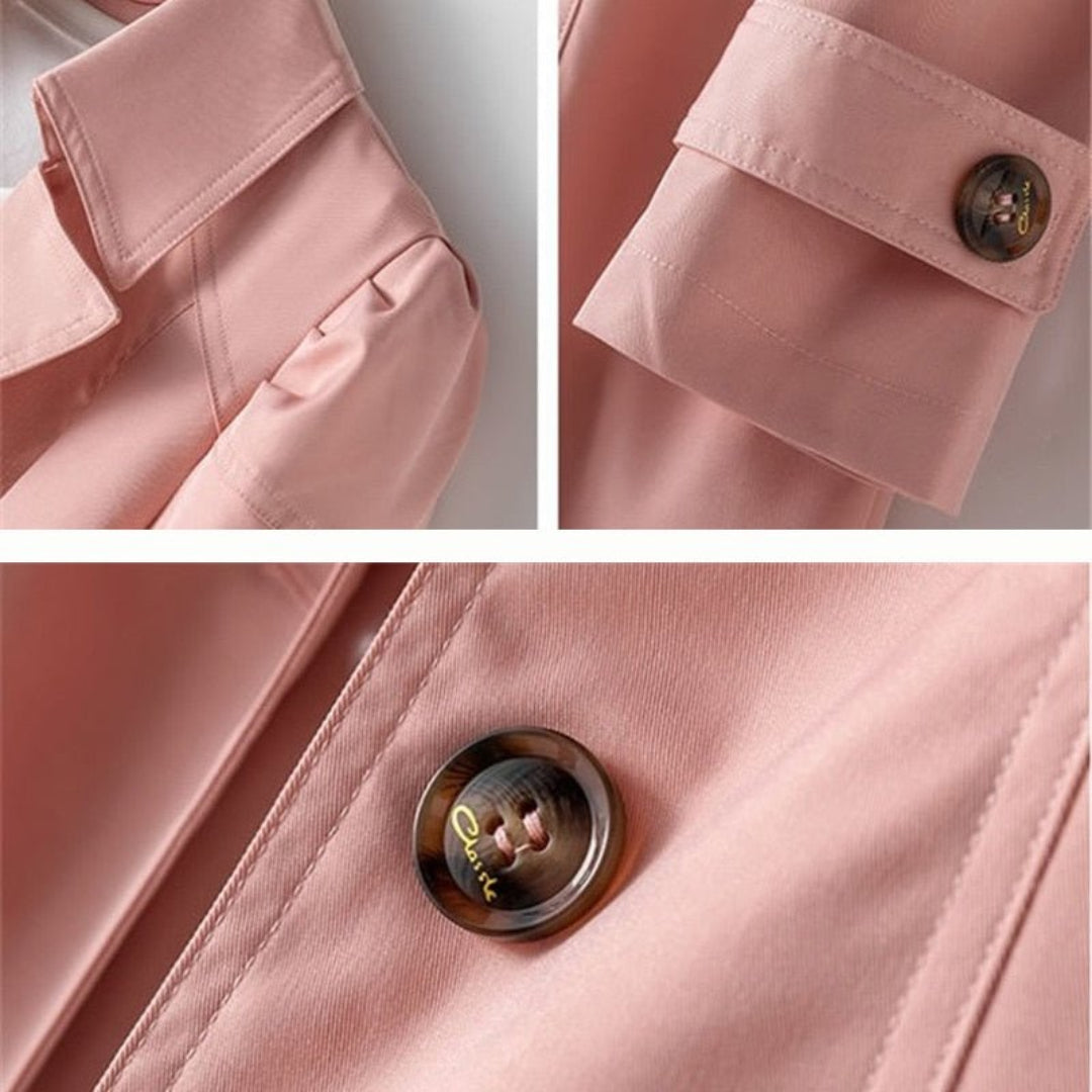 Women’s Tailored Longline Single-Breasted Trench Coat