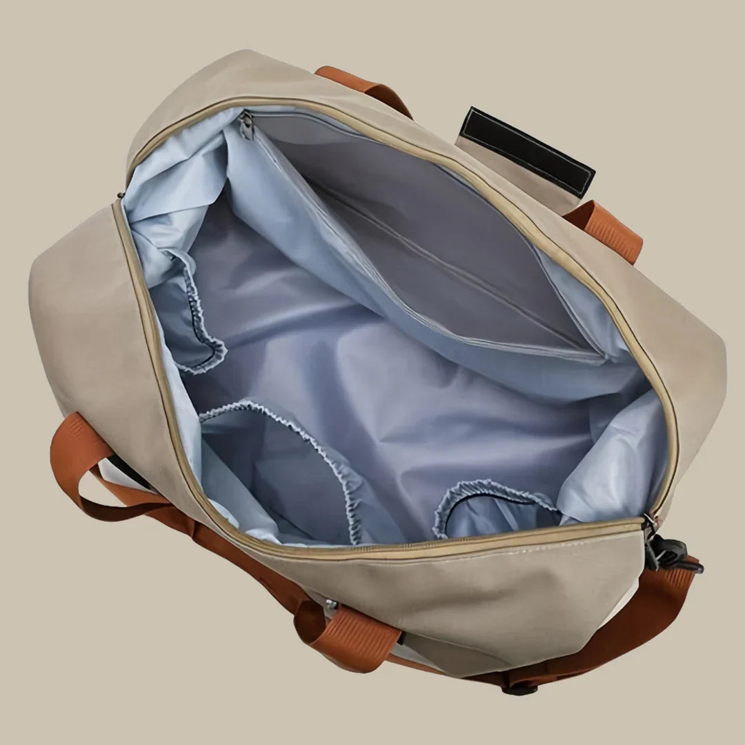 Travel Duffel Bag with Shoe Compartment