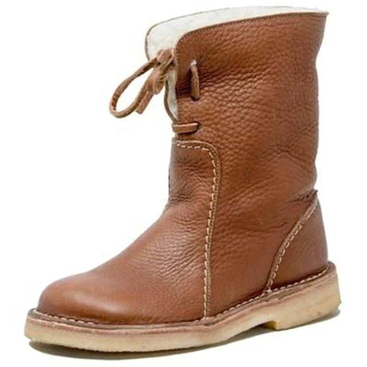 Bottes d’hiver imperméables pour femmes | Bottes de neige doublées en polaire