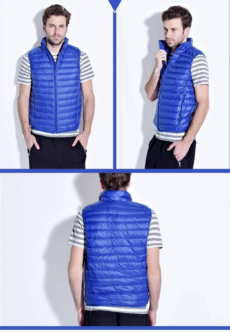 Men's Lightweight Packable Down Vest