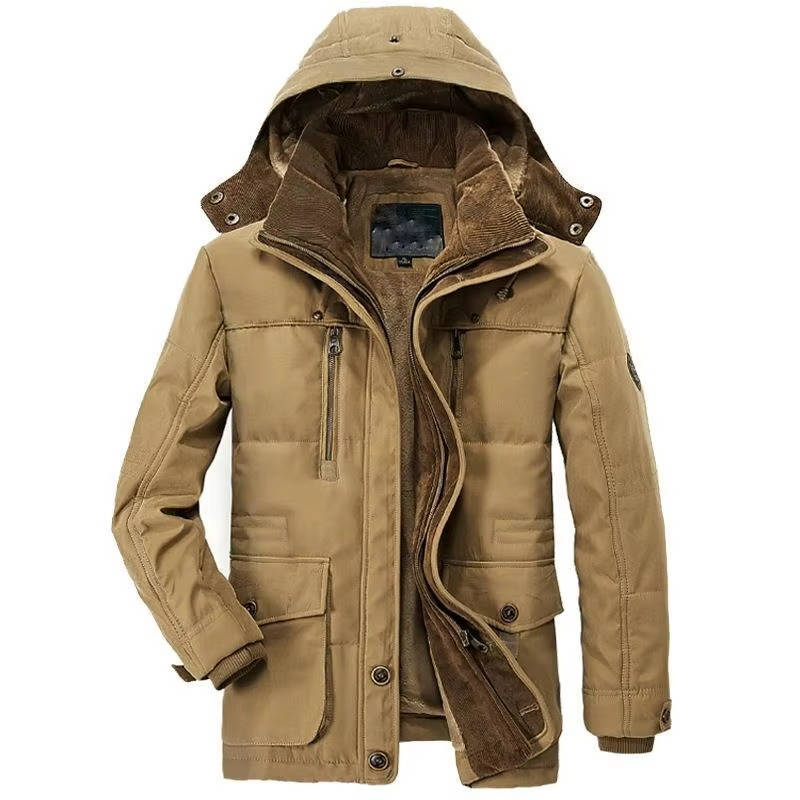 Men's Fleece-Lined Winter Parka