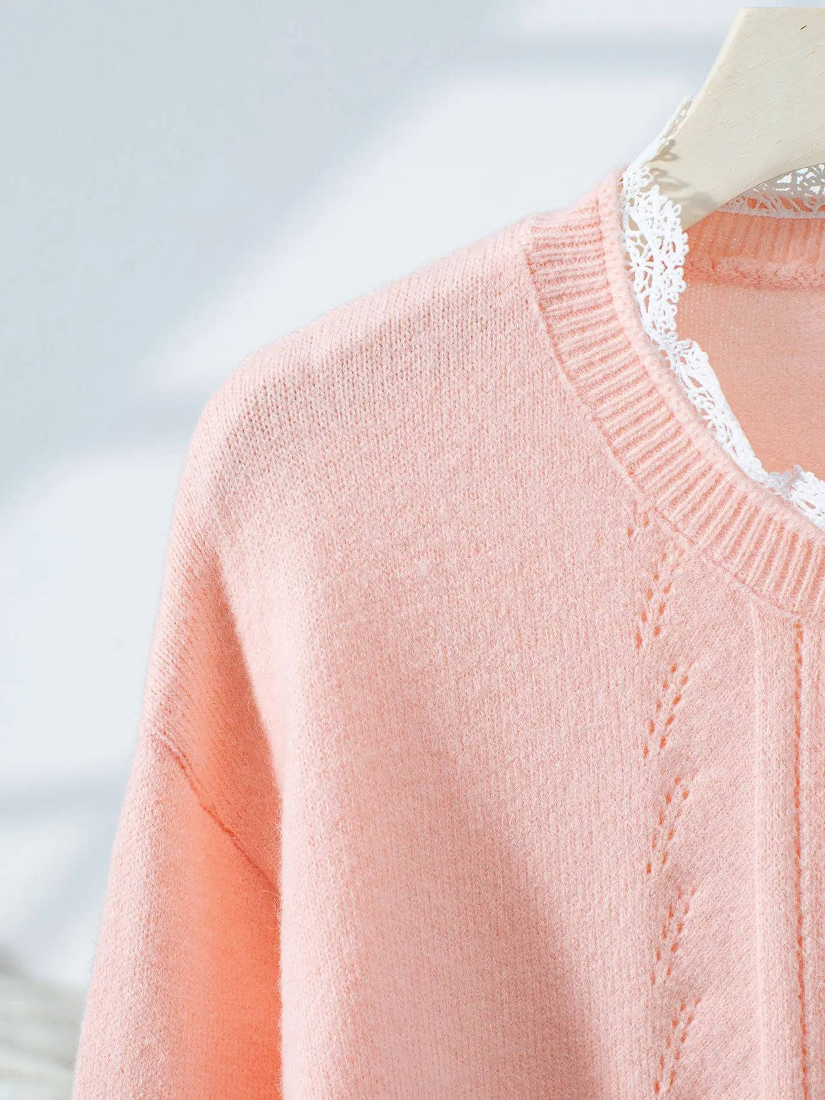 Gilet au crochet à manches courtes pour femme
