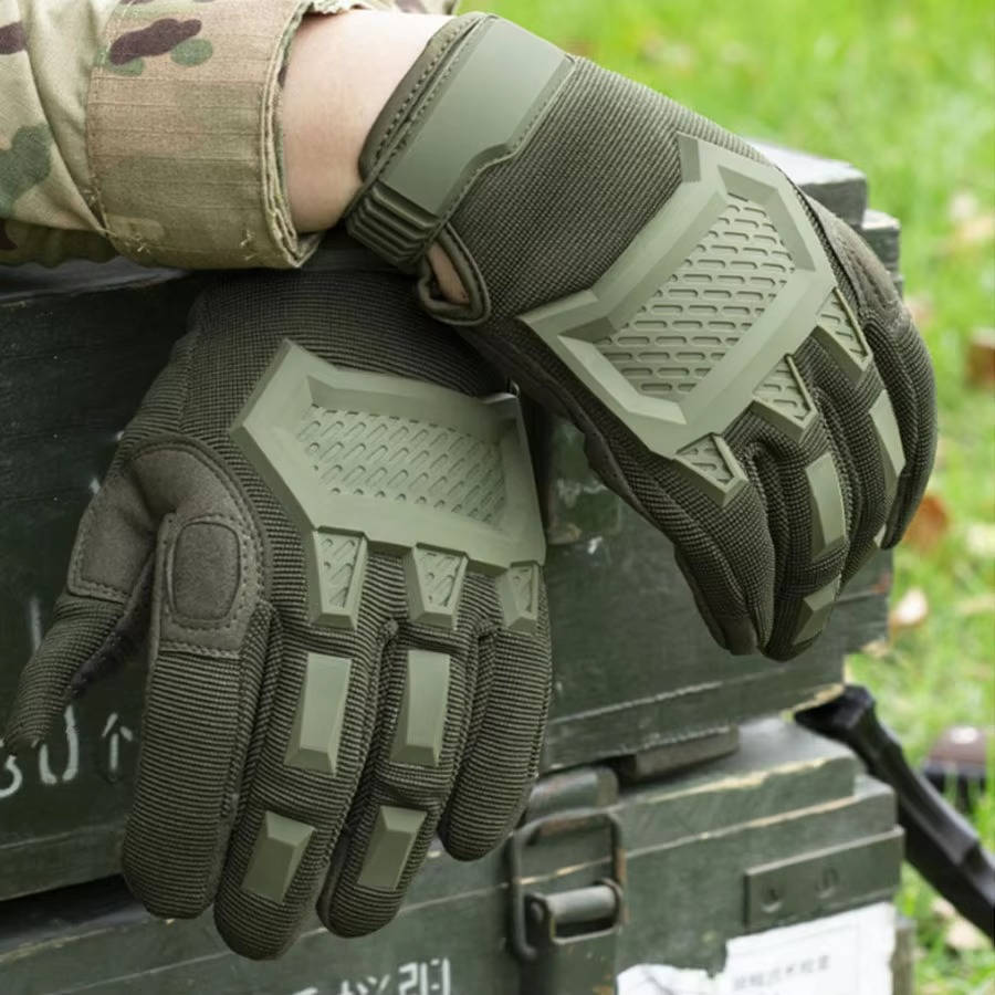 Men's Touchscreen Tactical Gloves | Full Finger Cycling Gloves