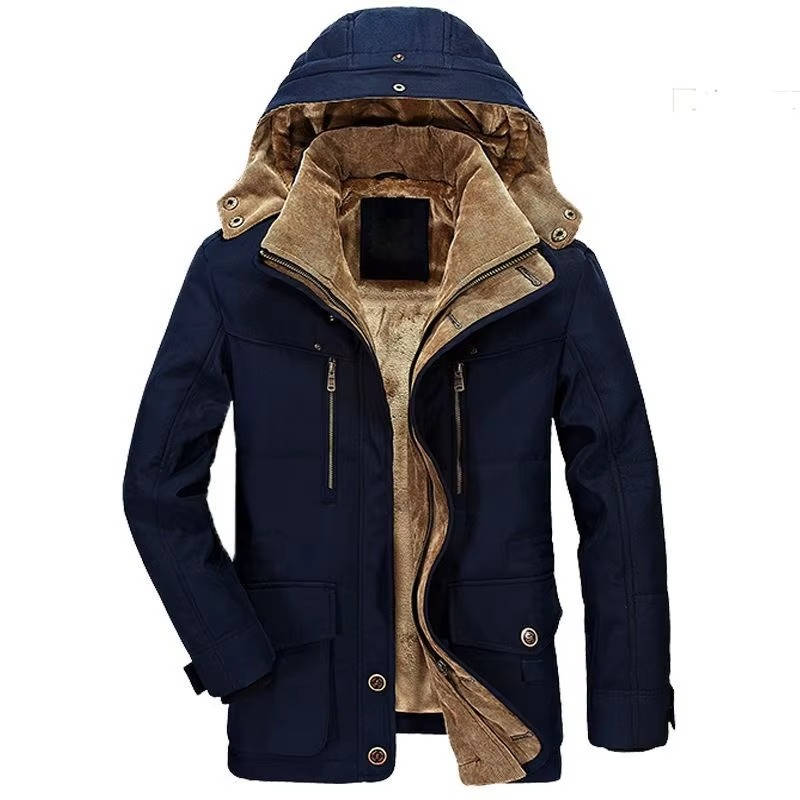 Men's Fleece-Lined Winter Parka