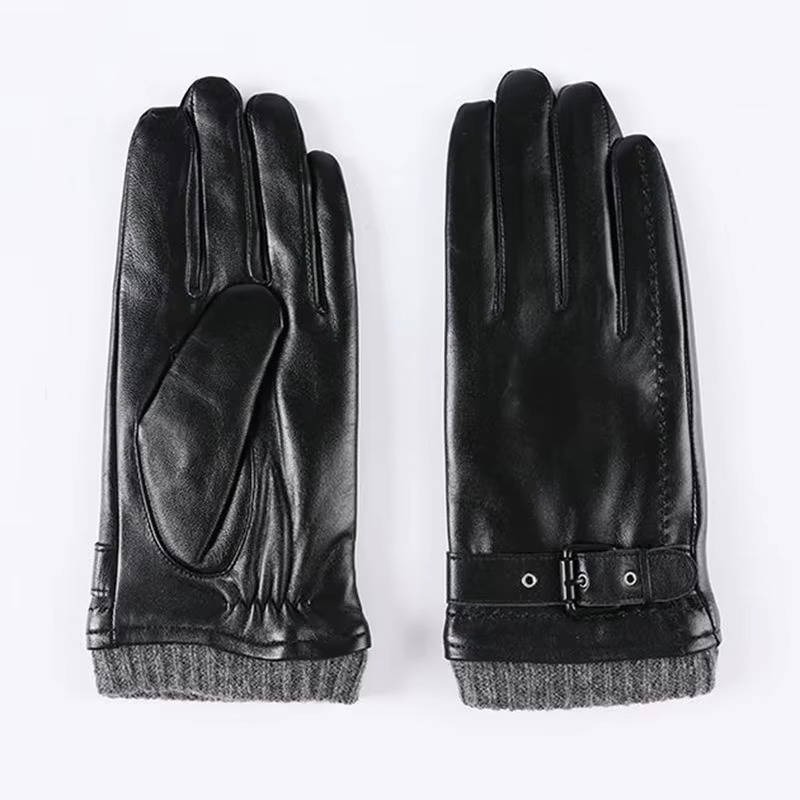 Men's Leather Gloves | Sheepskin Lined Winter Gloves