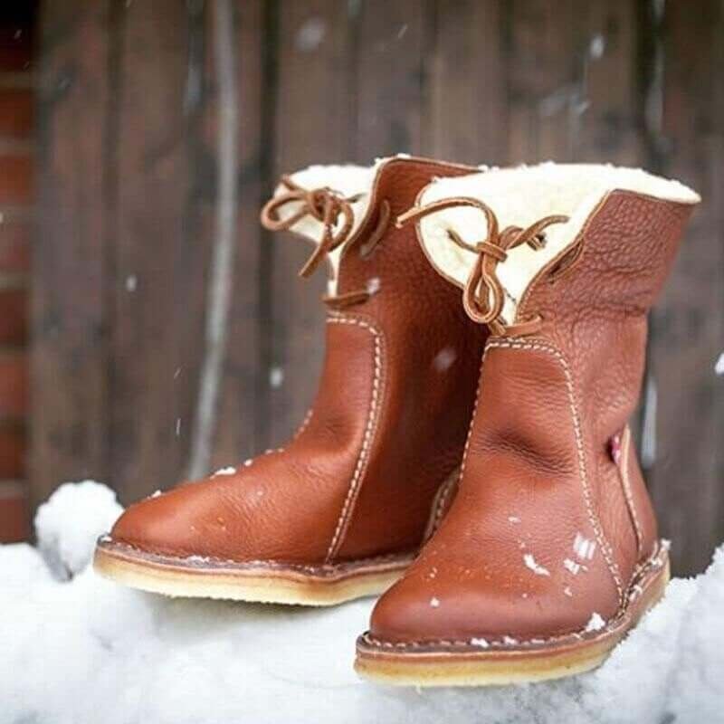 Bottes d’hiver imperméables pour femmes | Bottes de neige doublées en polaire