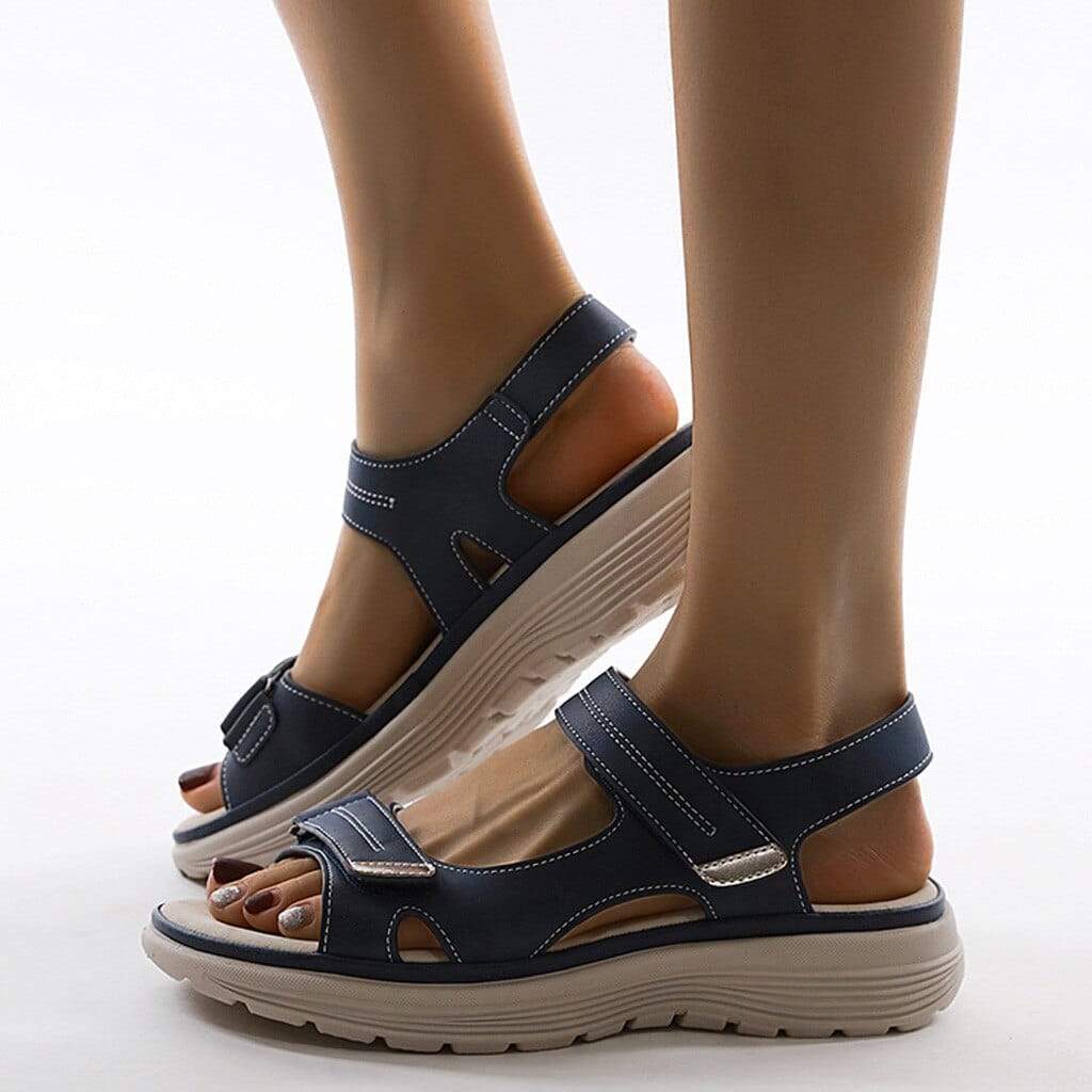 Adjustable Strap Sandals with Chunky Sole