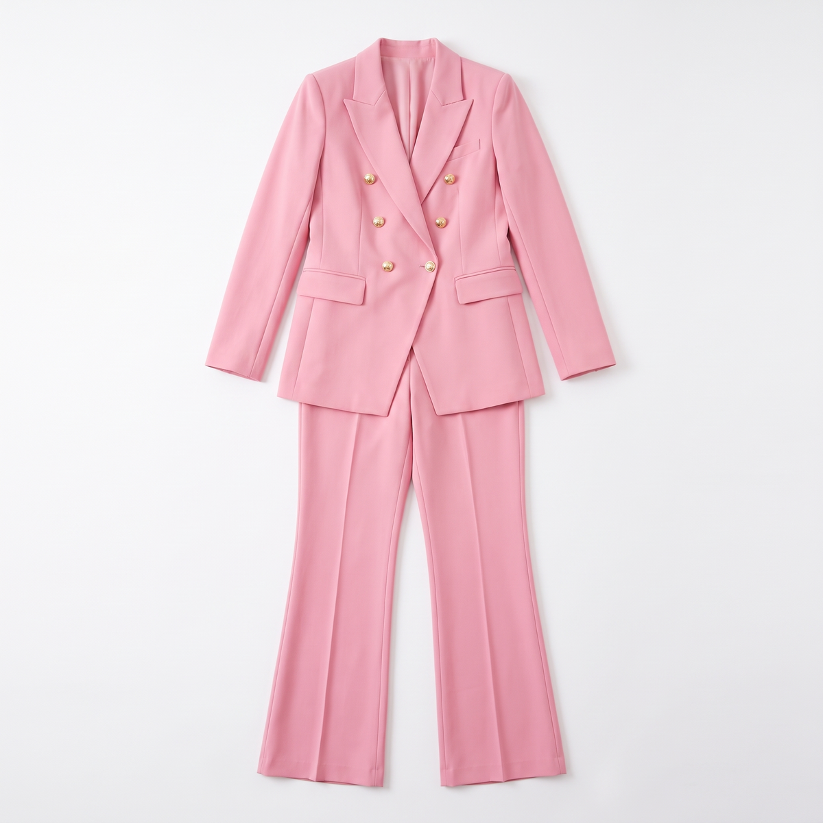 Women’s Double-Breasted Blazer & Tailored Trouser Set