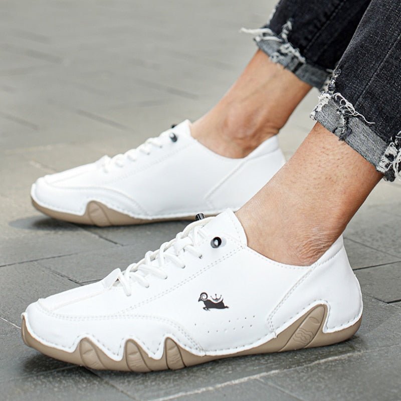 Men's Barefoot Leather Walking Trainers