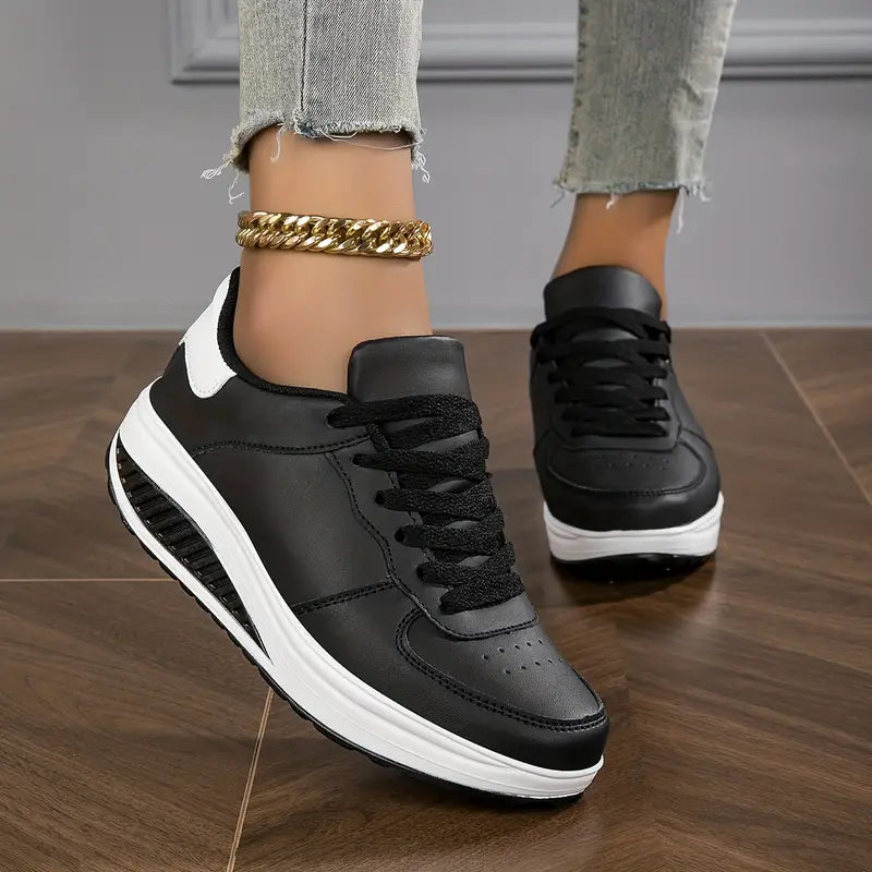 Women's Lightweight Walking Trainers with Air Cushion Sole