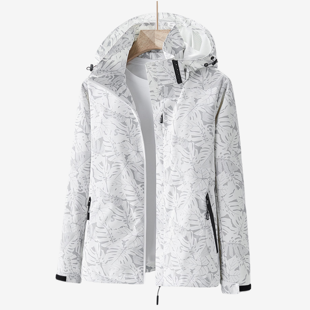 Veste imperméable pour femme | Coupe-vent léger à capuche