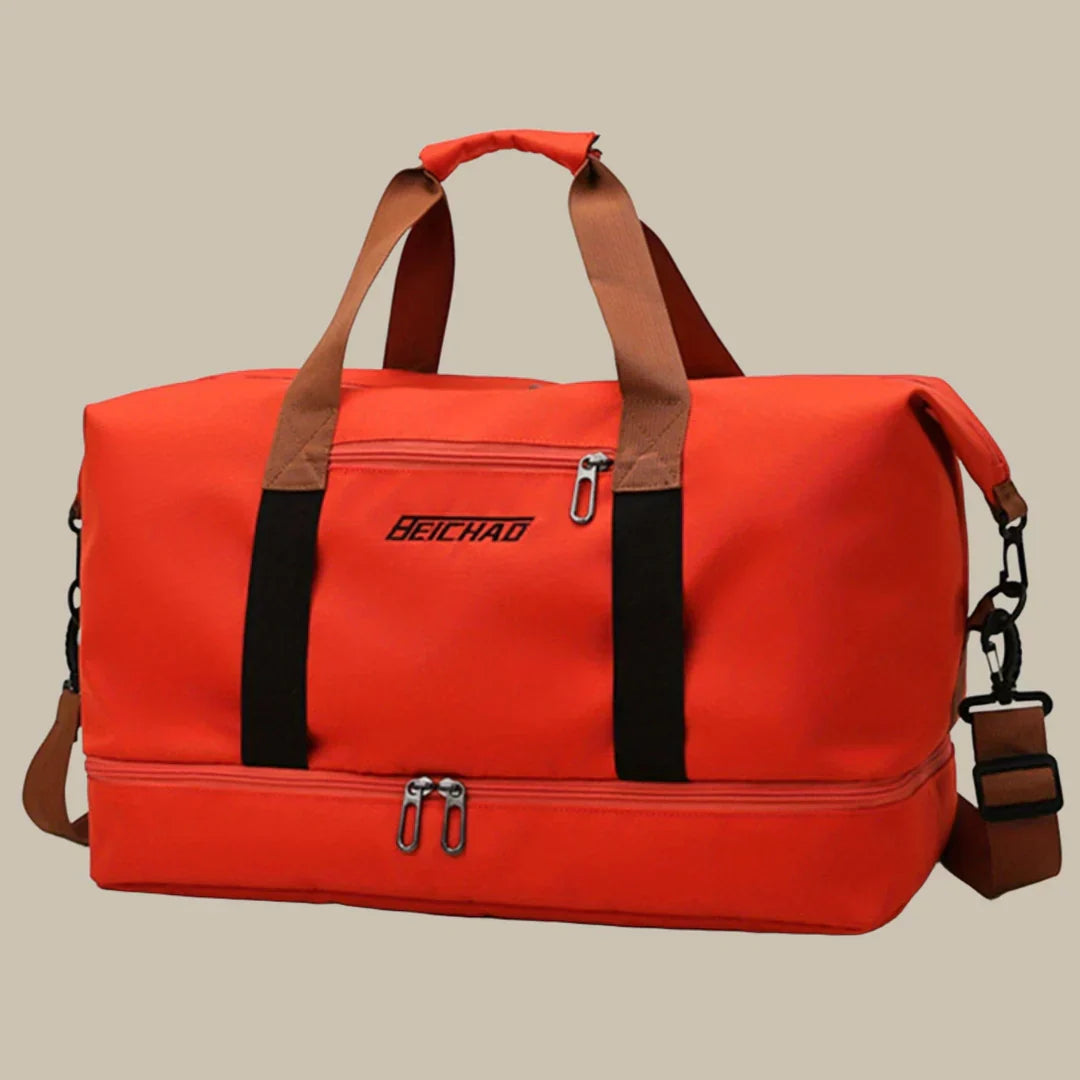 Travel Duffel Bag with Shoe Compartment