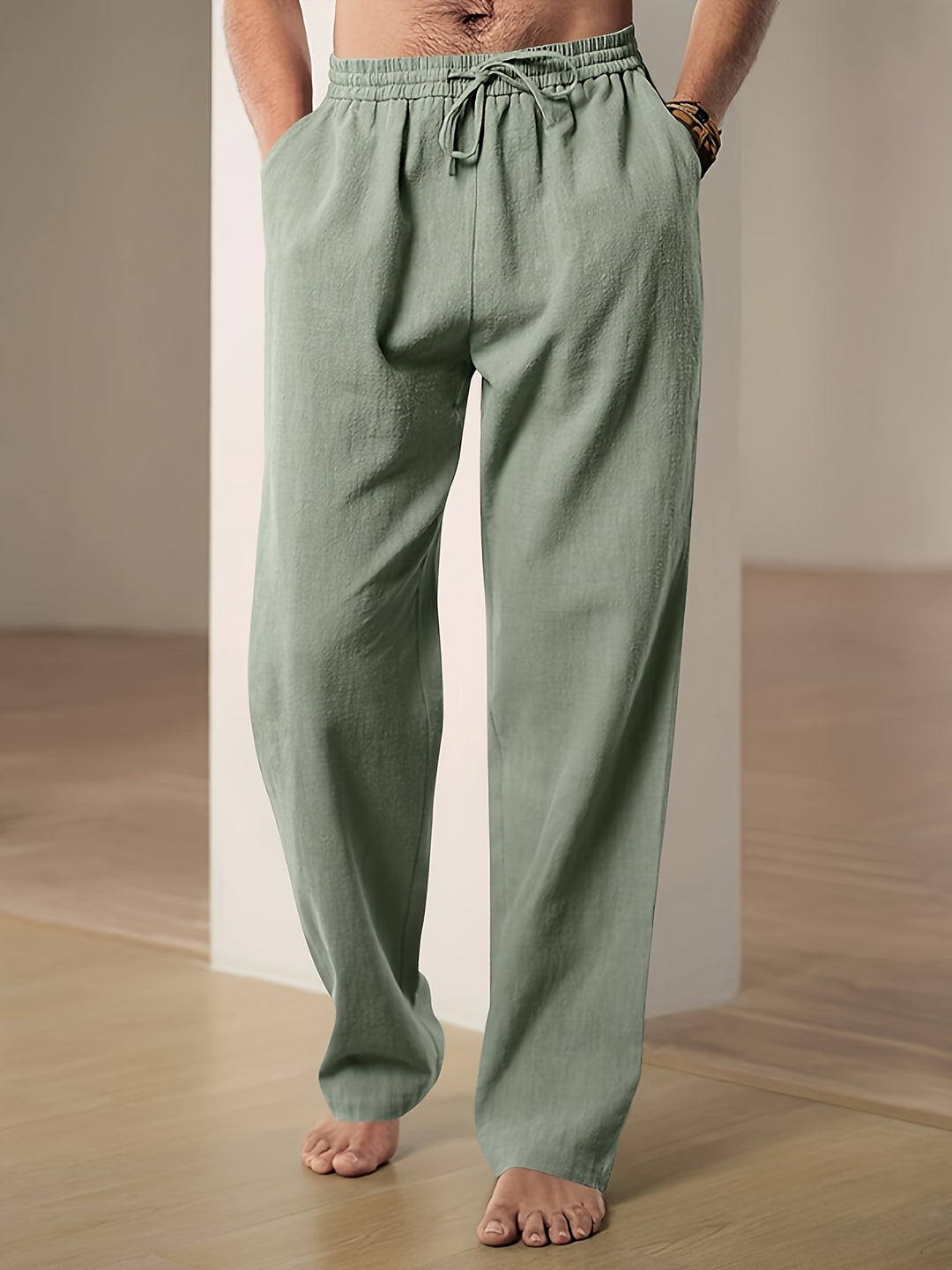 Pantalon ample pour homme | Pantalon décontracté respirant