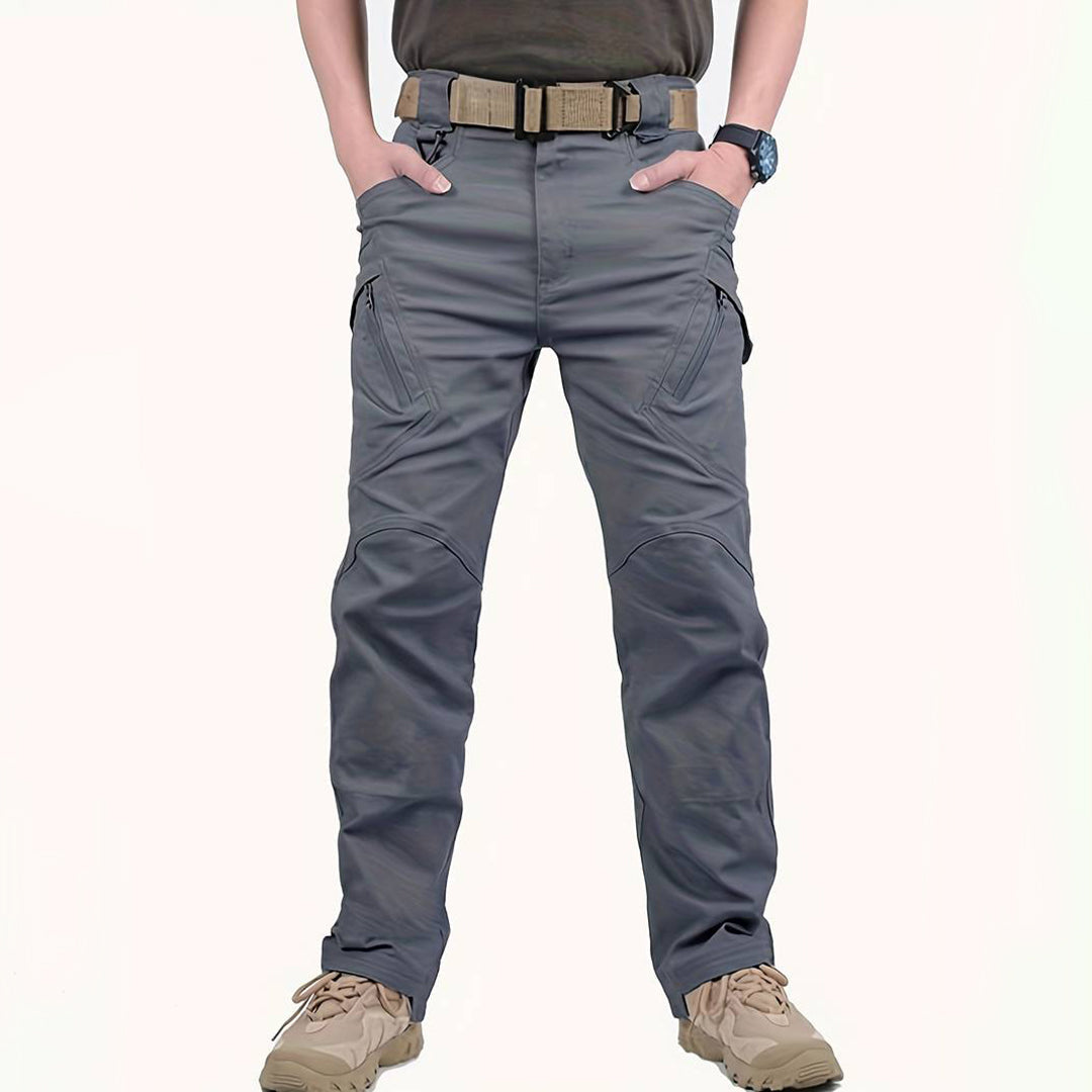Pantalon cargo imperméable pour homme | Léger, à poches multiples