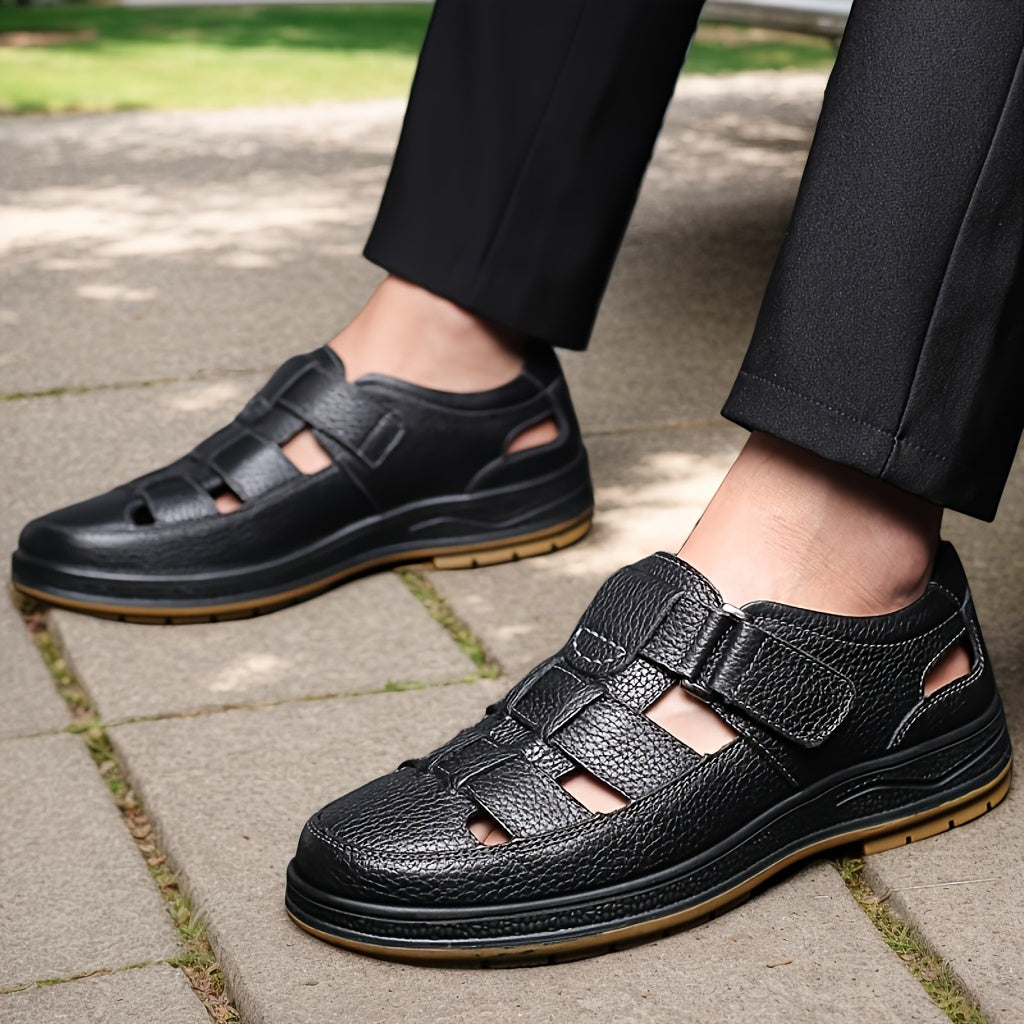 Fisherman Sandals with Woven Straps