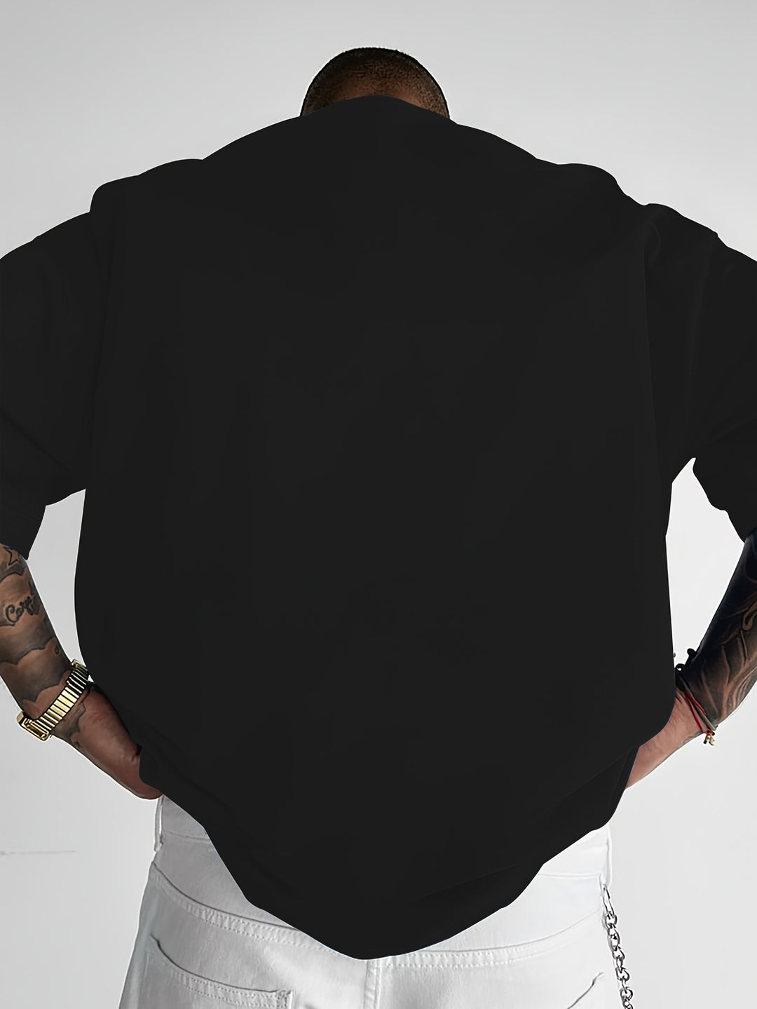 T-shirt imprimé pour homme | Coupe décontractée oversize