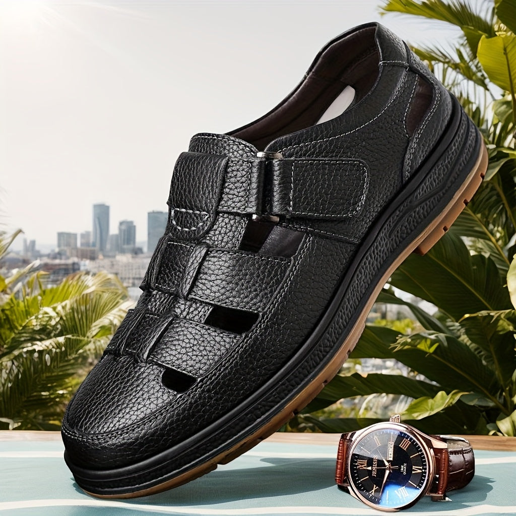 Fisherman Sandals with Woven Straps